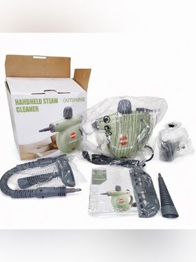 Handheld Steam Cleaner, Pressurized Multi-Surface Steam Shot with 13 Accessories